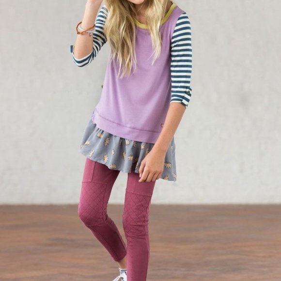 NWT Matilda Jane 435 Creative Genius Tunic Top Girls Size 8 Make Believe MJ Cute - Picture 3 of 4